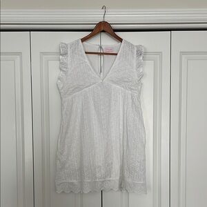 White Eyelet Romper